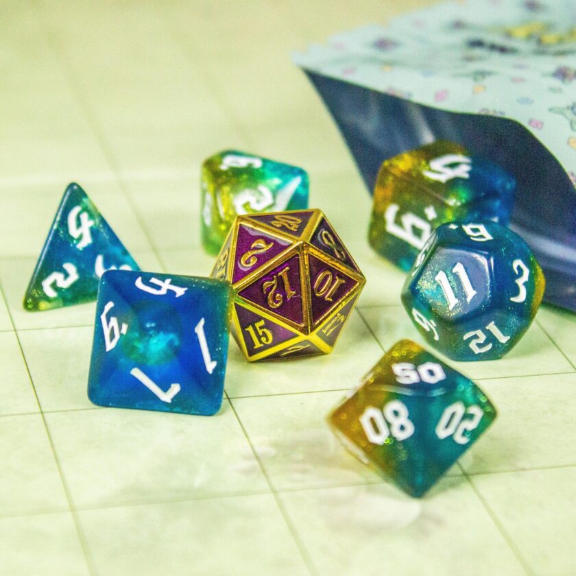 Mystery Resin Set with Metal D20 - Image 6