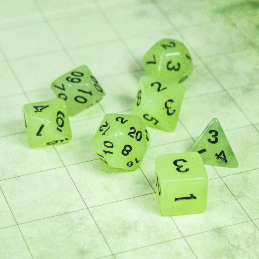 Mystery Glow In The Dark Dice - Image 2