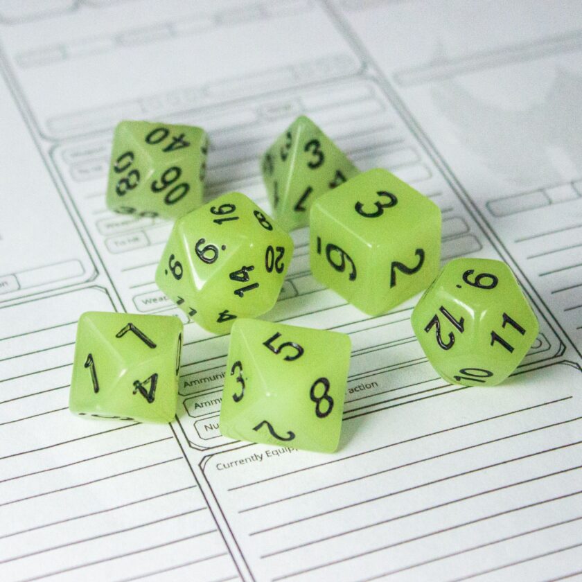 Mystery Glow In The Dark Dice - Image 7