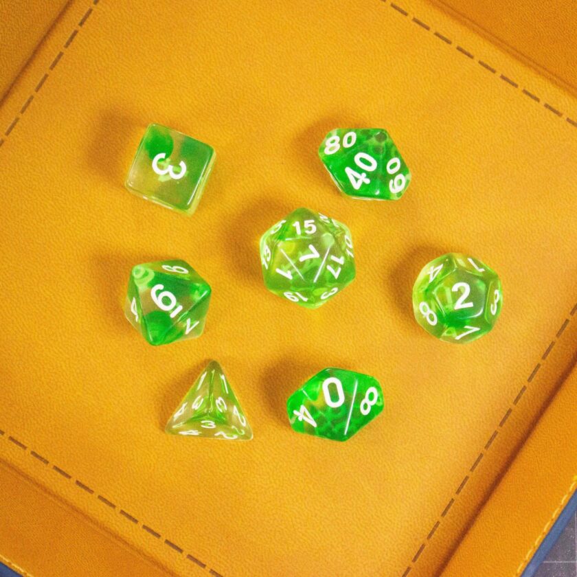 Green Swish Dice - Image 6