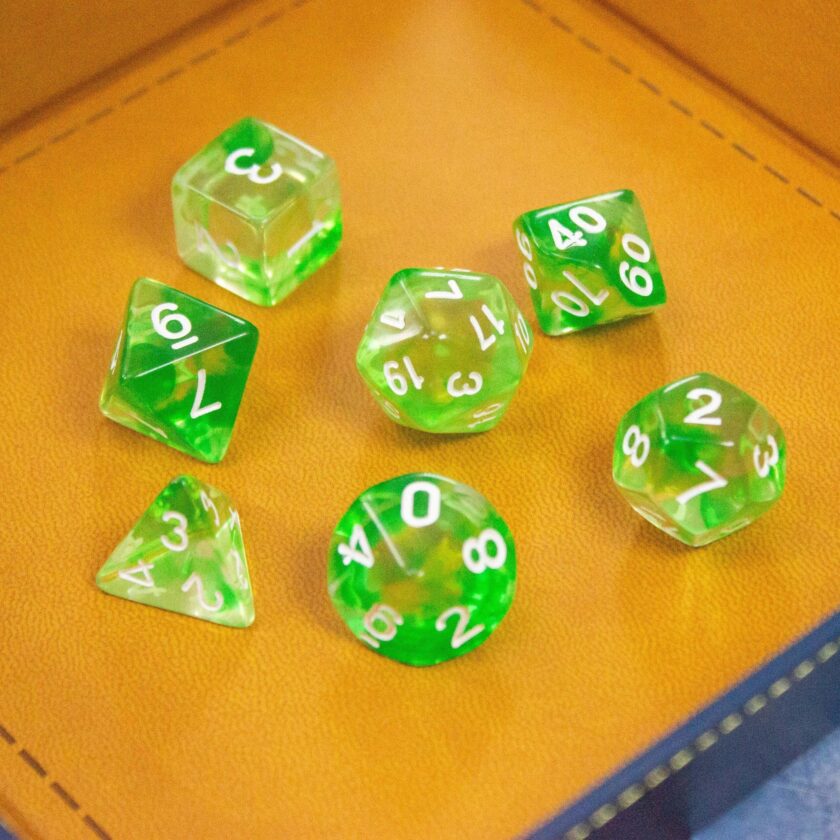 Green Swish Dice - Image 5