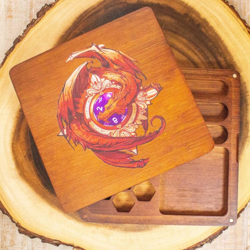 Wooden Dice Box - Image 4