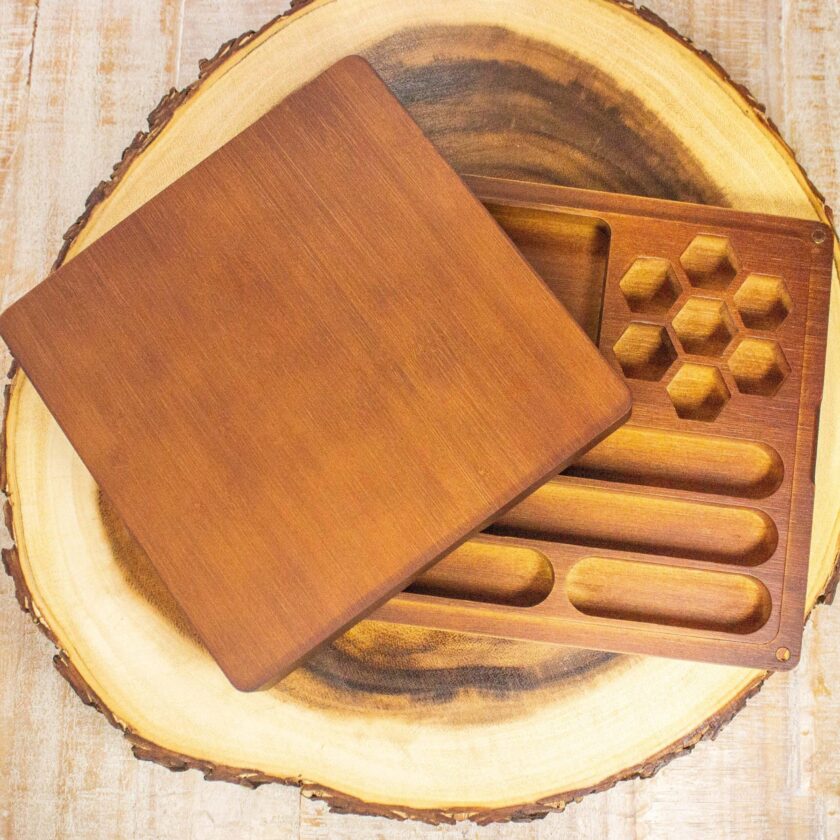 Wooden Dice Box - Image 8