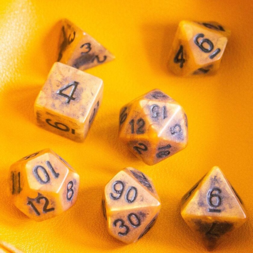 Ancient Pastel Dice Set