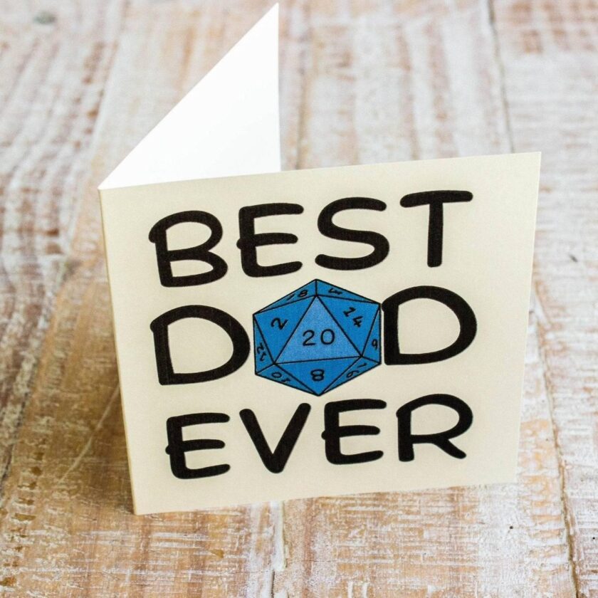 Best Dad Ever Card - Image 2