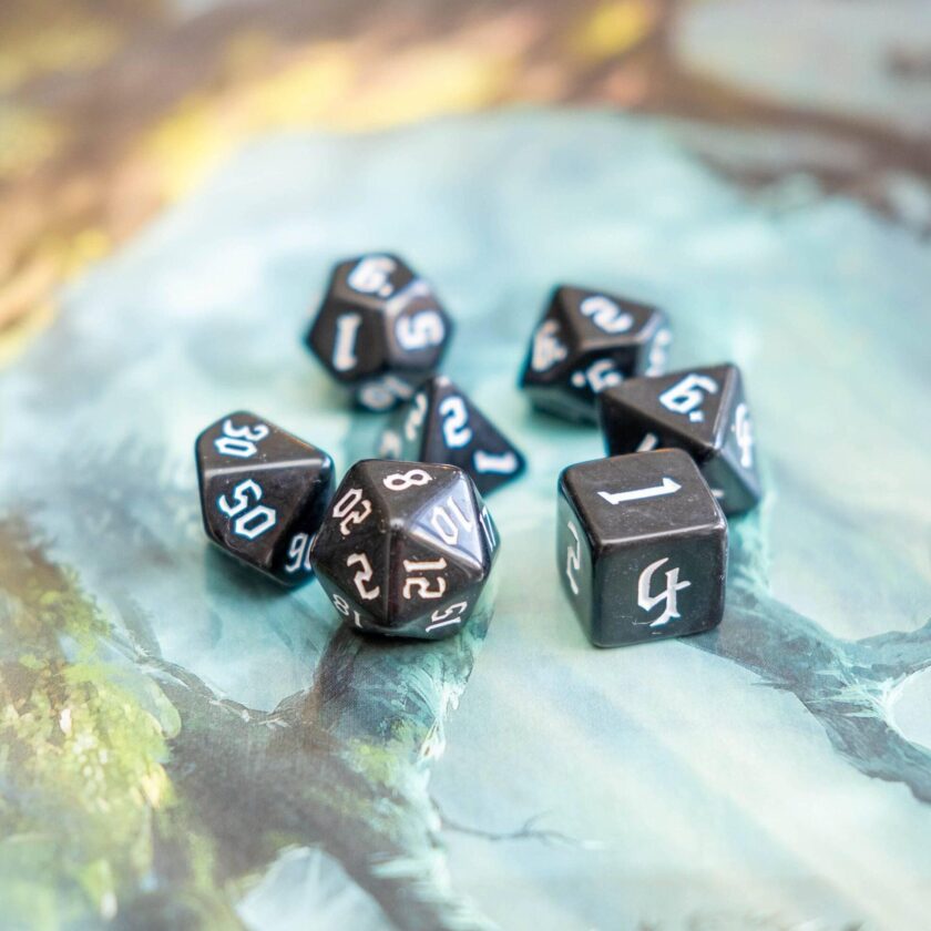 Black Witch Dice Dice Set - Image 5