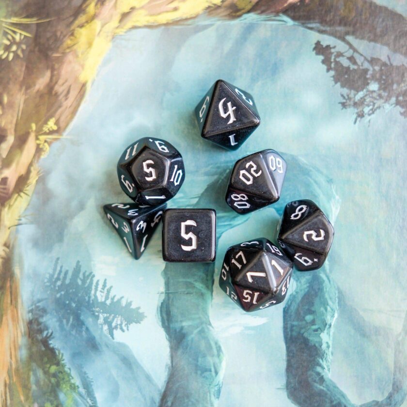 Black Witch Dice Dice Set - Image 7