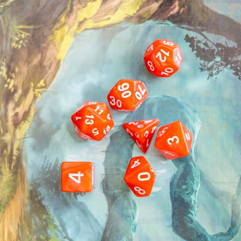 Pearl Red Dice - Image 5