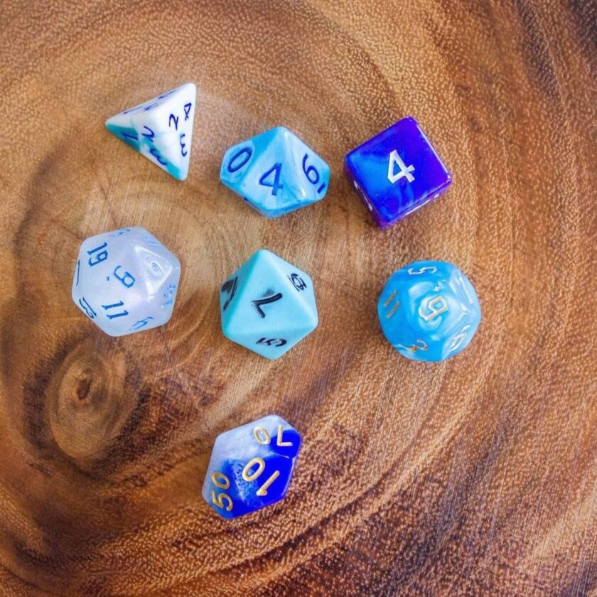 Blue Dice Set - Image 4