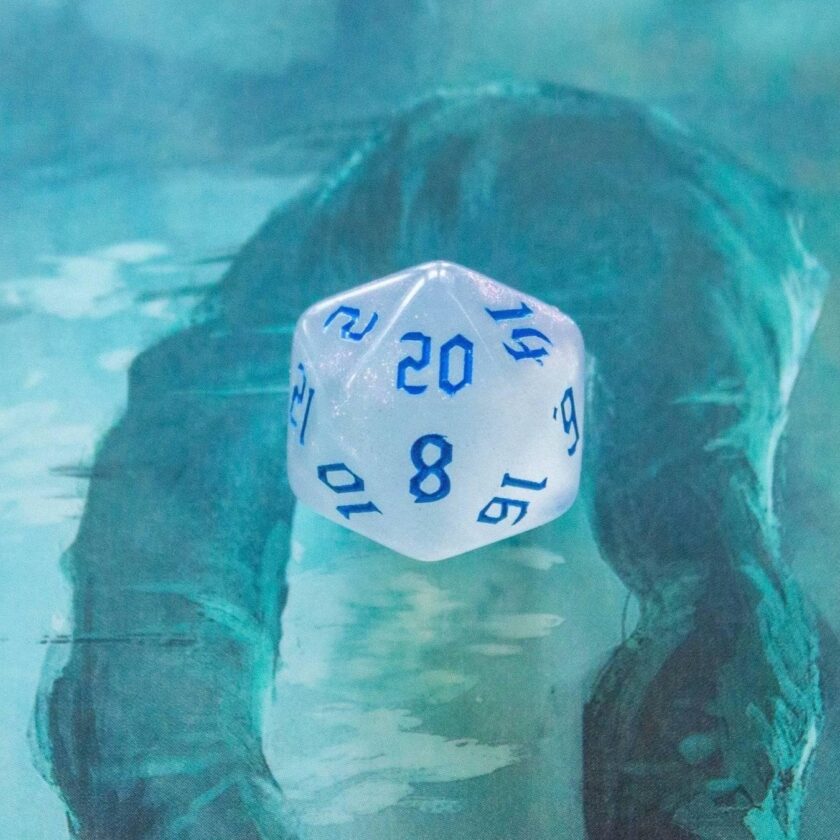 Blue Fog Dice Set - Image 3