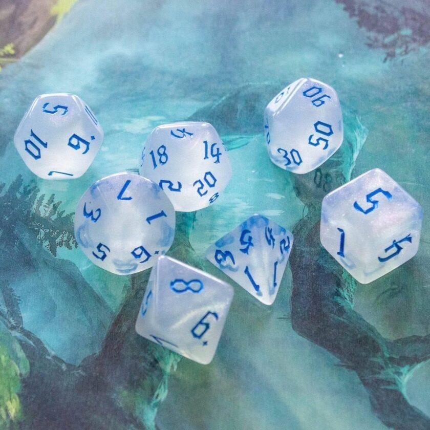 Blue Fog Dice Set - Image 5