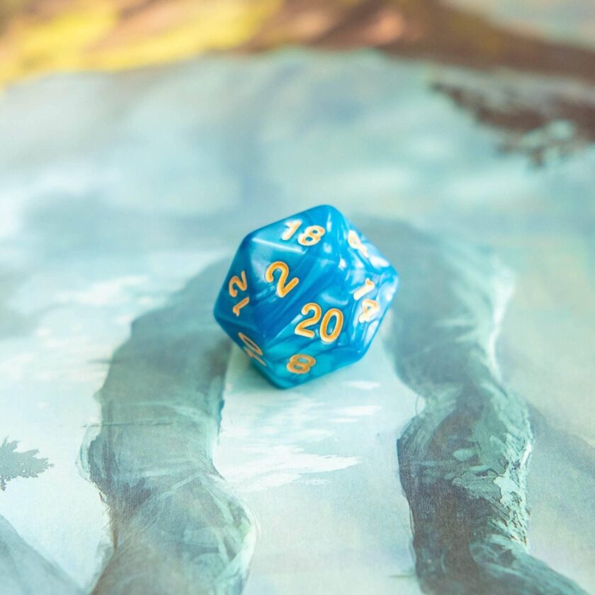 Blue Spirit Dice Set - Image 3