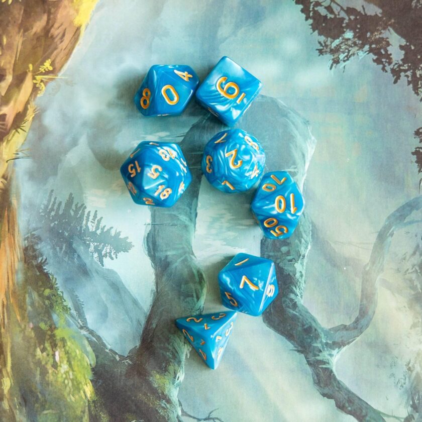 Blue Spirit Dice Set - Image 7