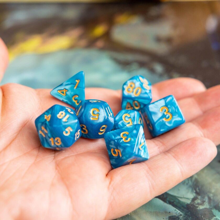 Blue Spirit Dice Set - Image 6