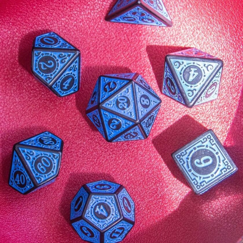 Blue Zoltar Dice Set - Image 5