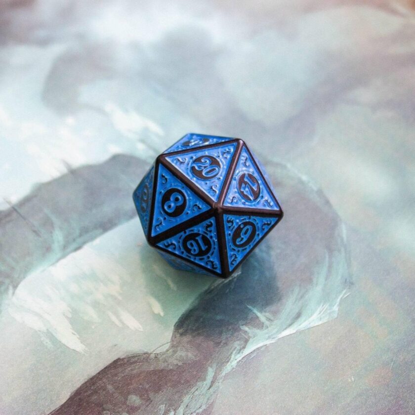 Blue Zoltar Dice Set - Image 7