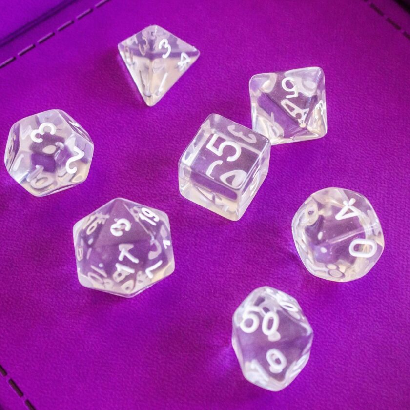 Clear Dice