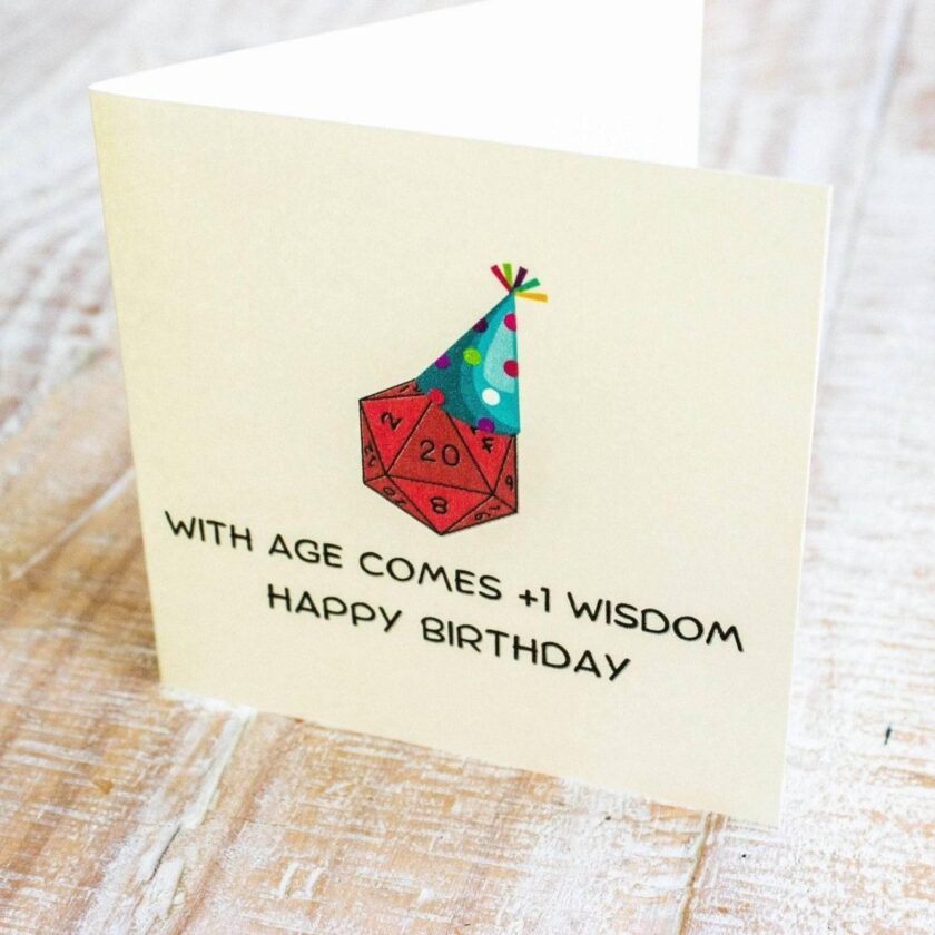 Birthday Card  +1 Wisdom - Image 2