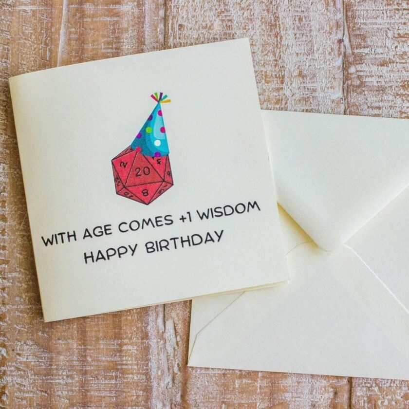 Birthday Card  +1 Wisdom - Image 3