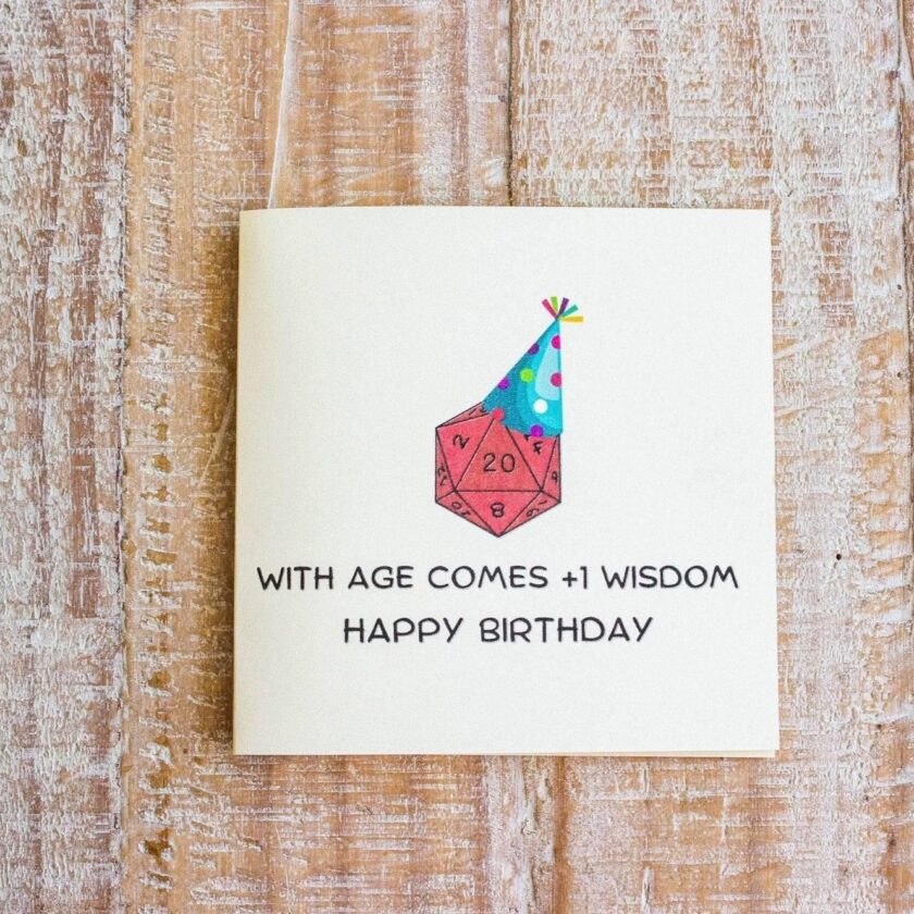 Birthday Card  +1 Wisdom - Image 5