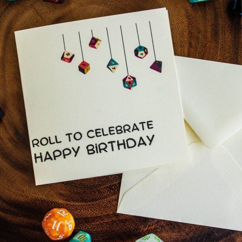 Birthday Card Roll to Celebrate - Image 2