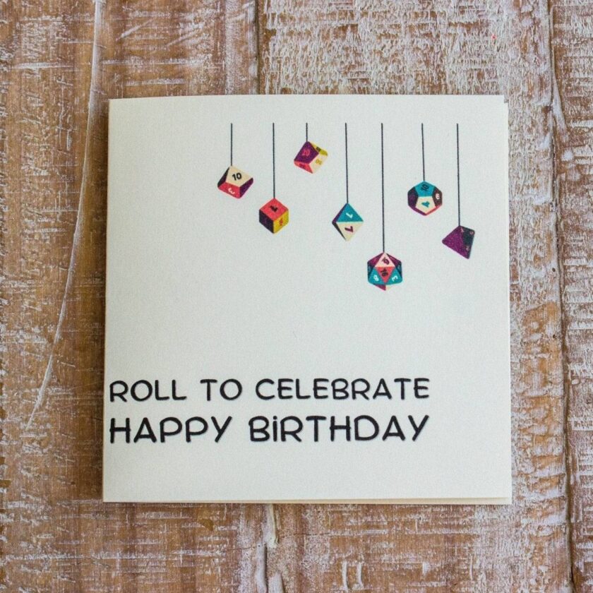 Birthday Card Roll to Celebrate - Image 5