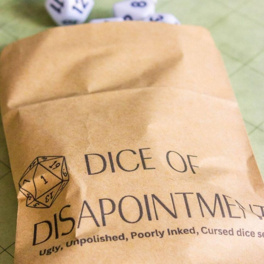 Dice of Disappointment - Funny Dice - Image 3