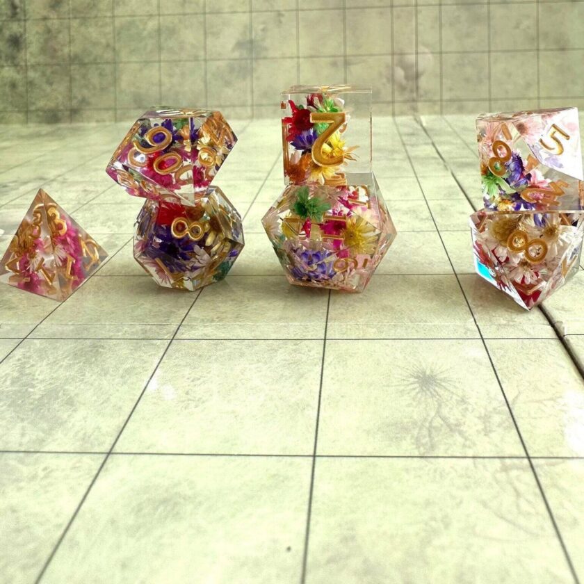 Flower Sharps Dice