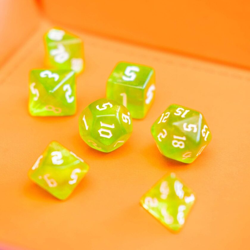 Fern Fog Green Dice Set - Image 3