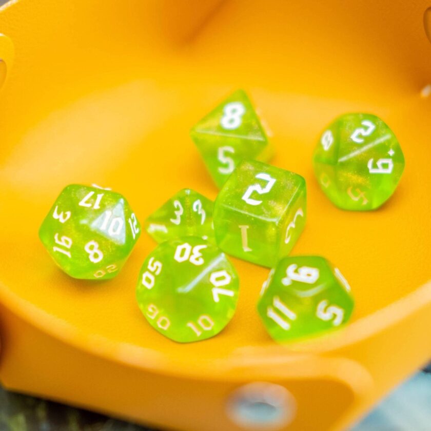 Fern Fog Green Dice Set - Image 4