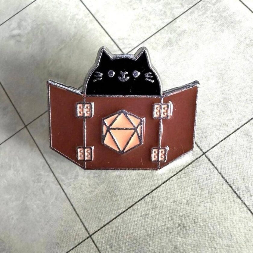 Meowster Cat Pin