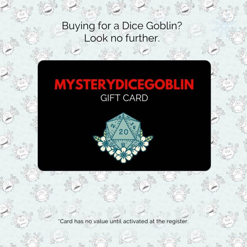 Mystery Dice Gift Cards