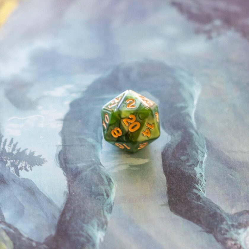 Ogre Green Dice Set - Image 3