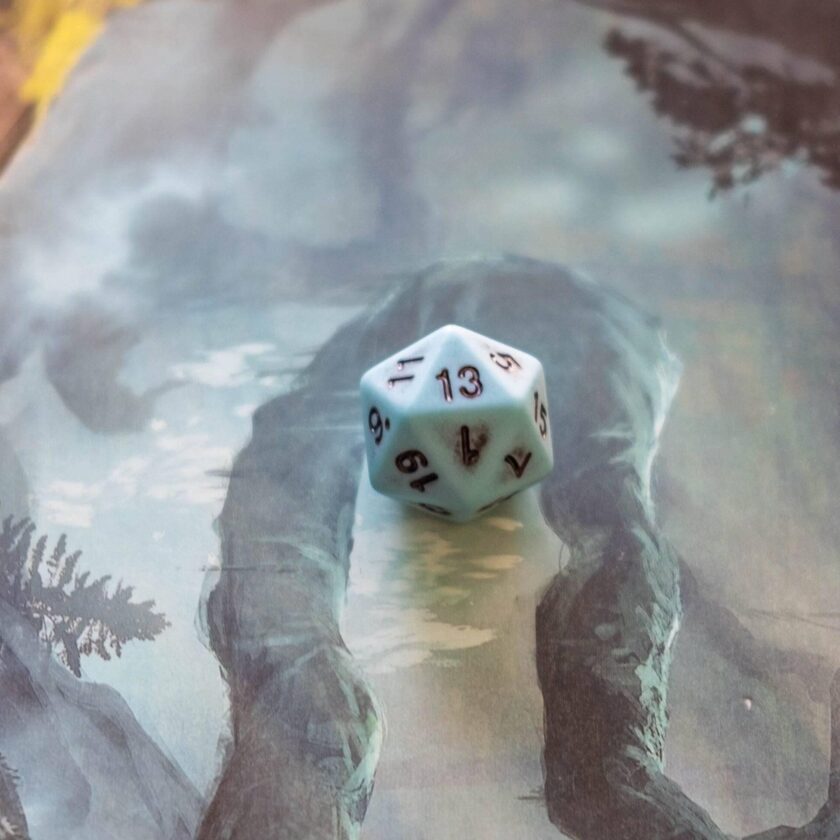 Pastel Blue Dice - Image 6