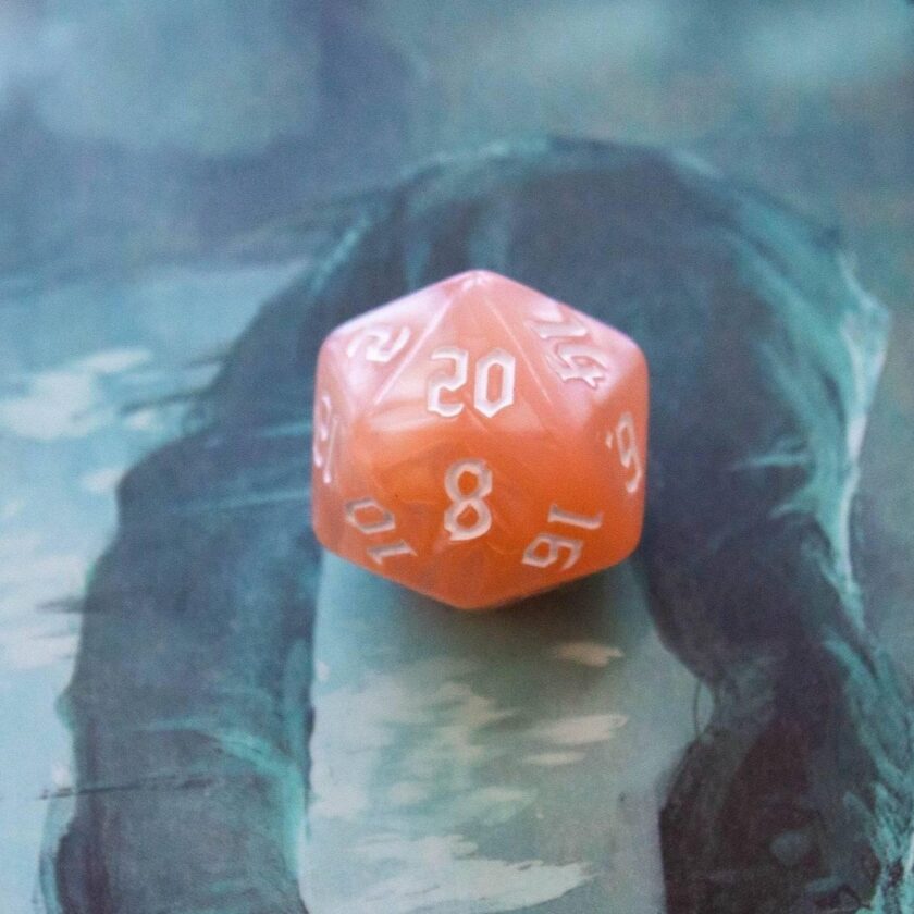 Pink Fairy Mist Dice Set - Image 4