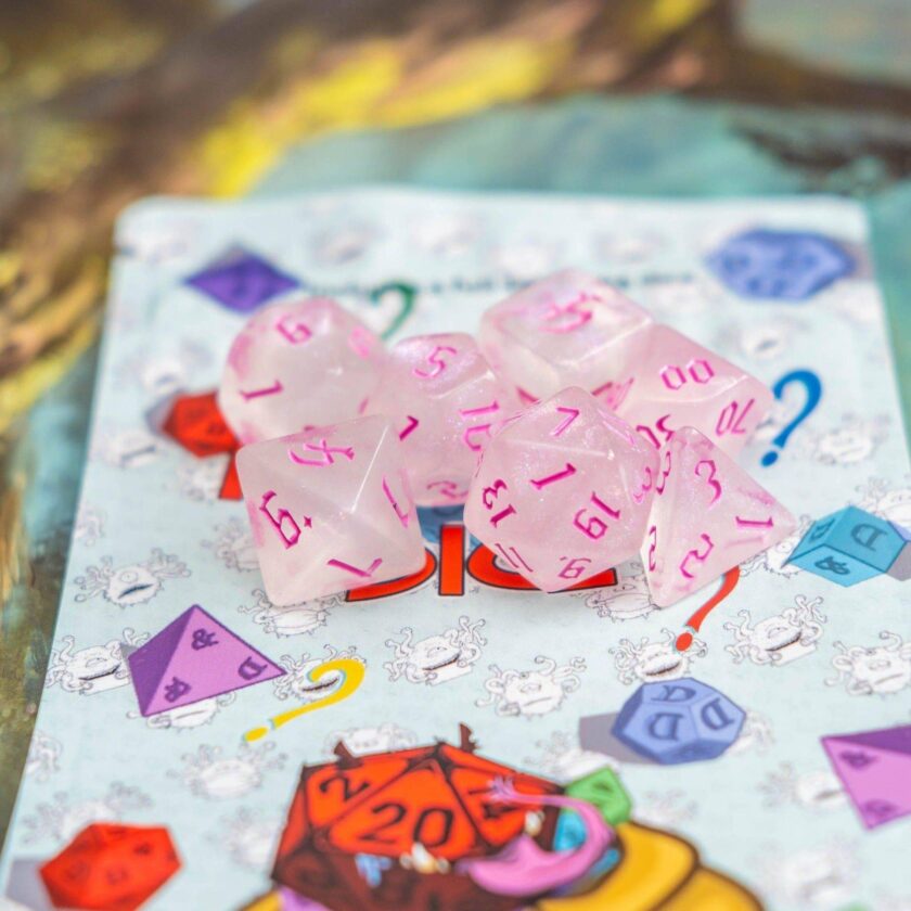 Pink Fog Dice Set - Image 2