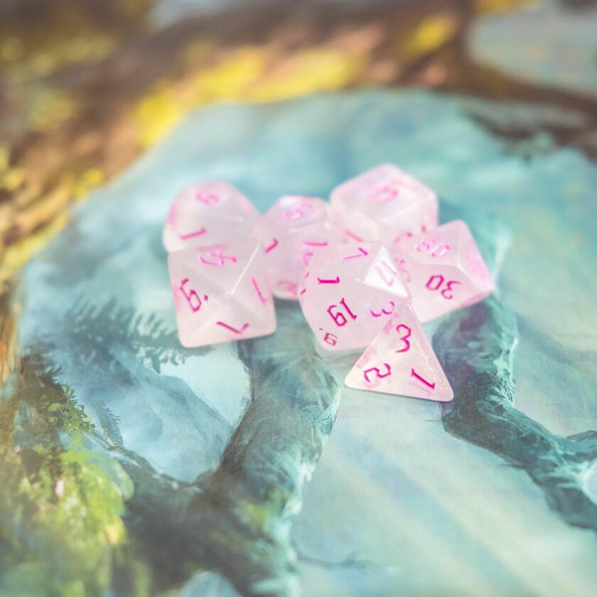 Pink Fog Dice Set - Image 4