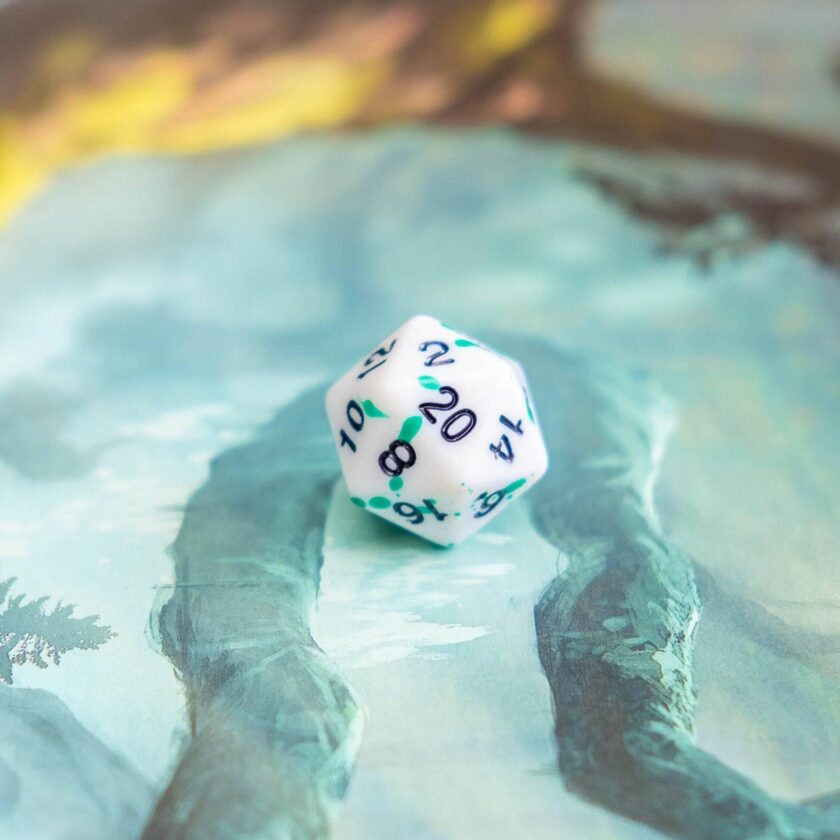 Splatter Green Dice - Image 5