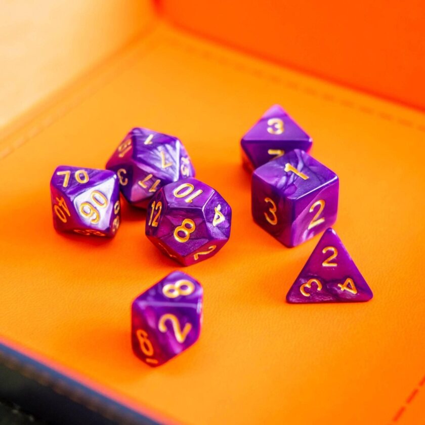 Pearl Purple Dice - Image 3