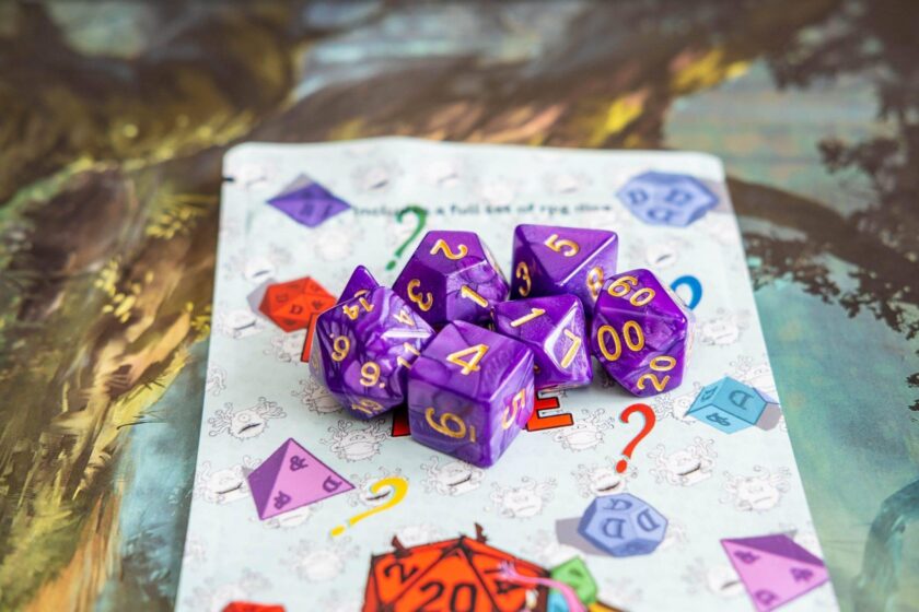 Pearl Purple Dice - Image 4