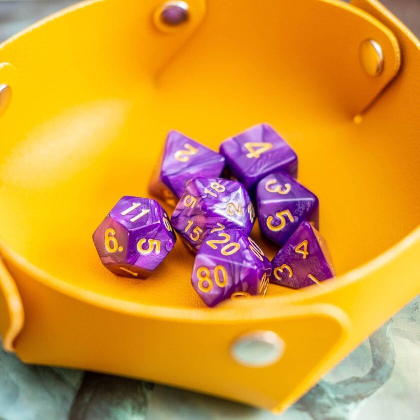 Pearl Purple Dice - Image 6