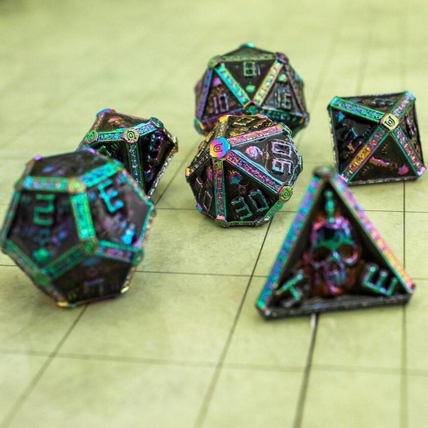 Rainbow Crypt Dice Set - Image 5