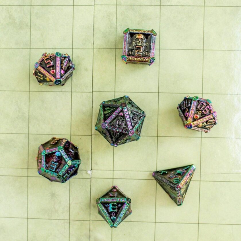 Rainbow Crypt Dice Set - Image 4