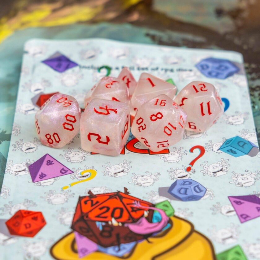 Red Fog Dice Set - Image 2