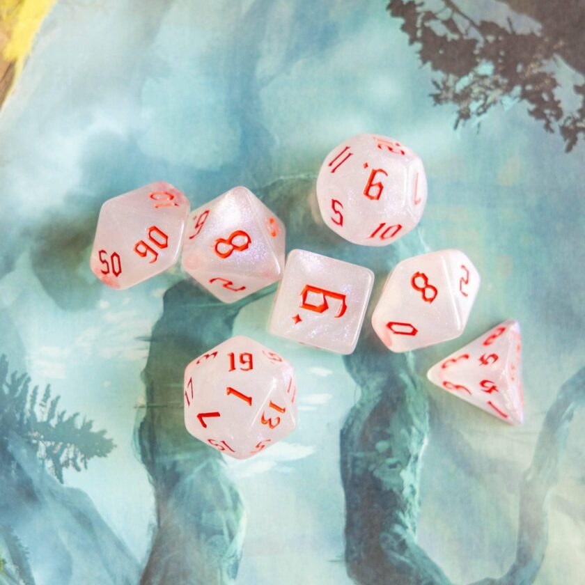 Red Fog Dice Set - Image 5