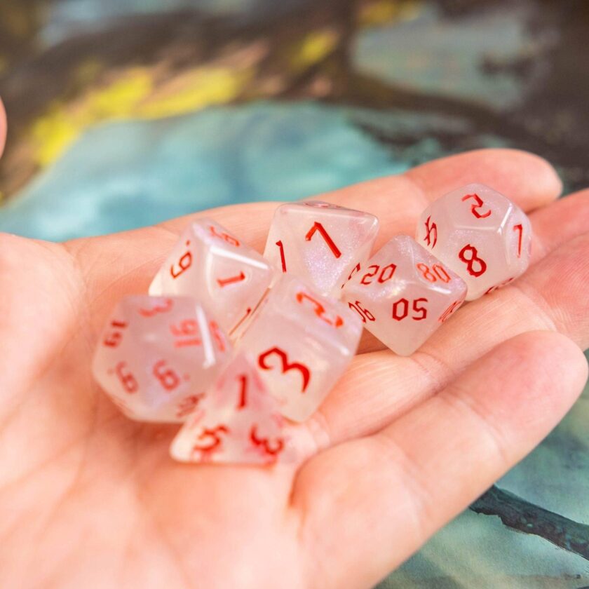 Red Fog Dice Set - Image 7