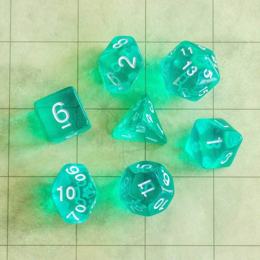 Toxic Slime Green Dice - Image 4