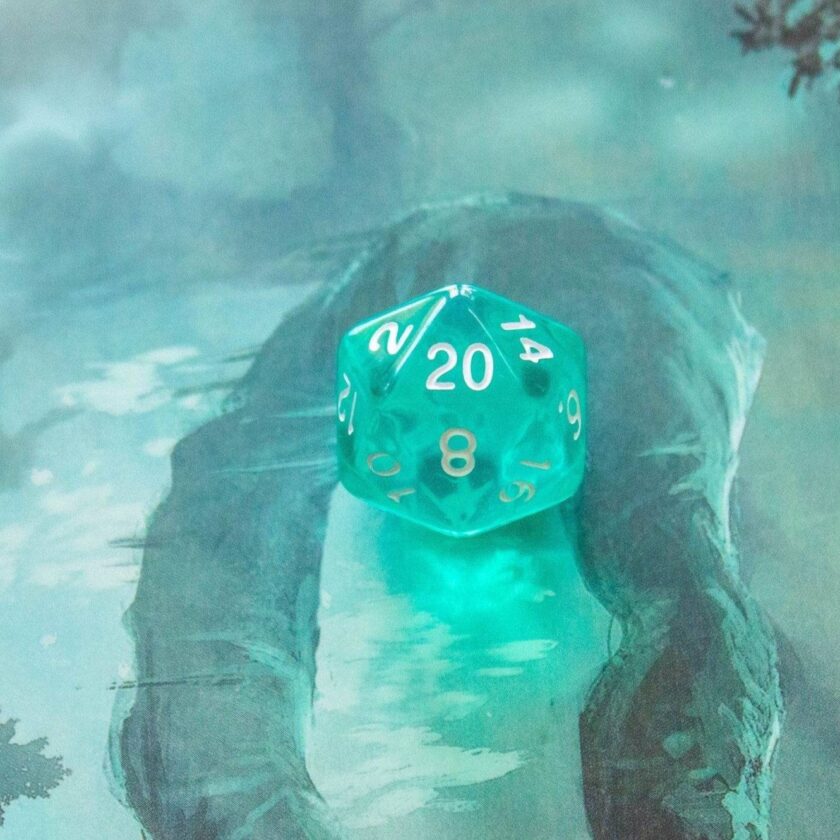 Toxic Slime Green Dice - Image 5