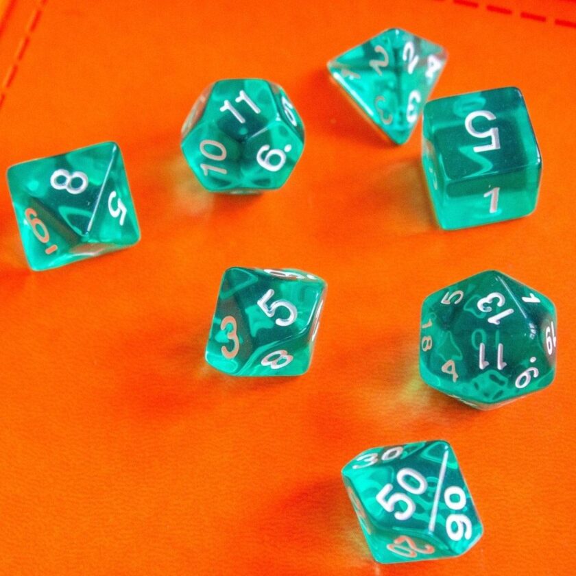 Toxic Slime Green Dice