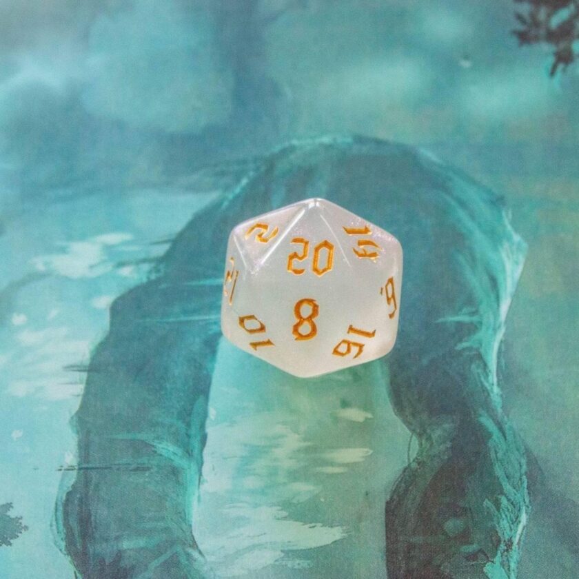 Gold Fog Dice Set - Image 4